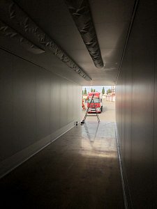 Установка датчика открытия дверей в полуприцепе для оперативного оповещения выхолаживания